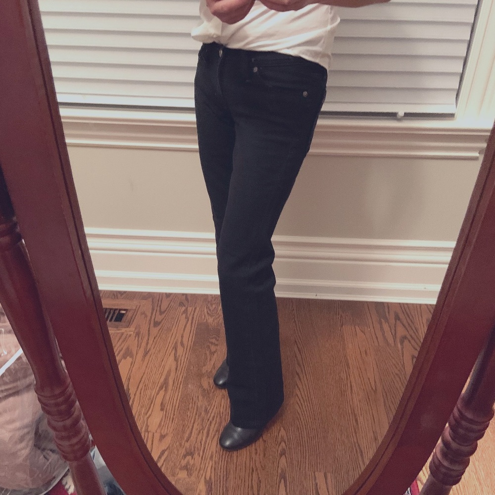 Habitual wide legged black jeans